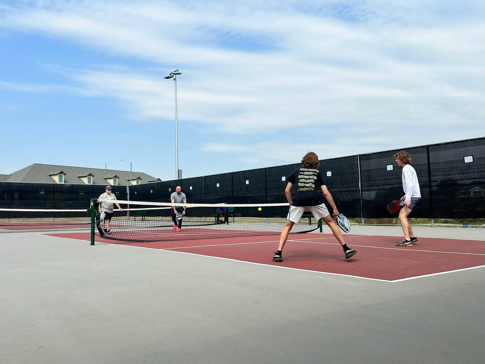 Pickleball and racquet courts